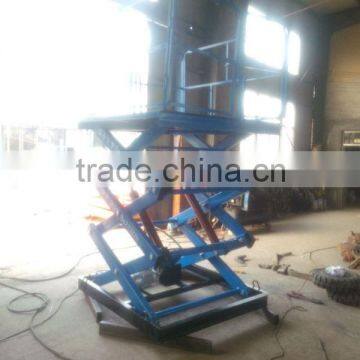 high performance hydraulic beam lifter/stationary scissor lift