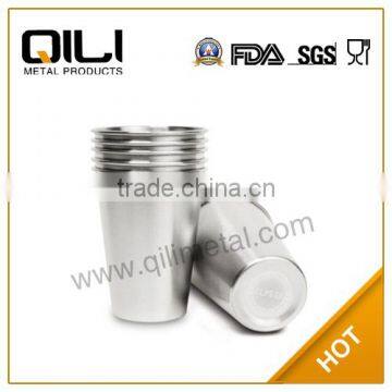 480ml single wall stainless steel cup