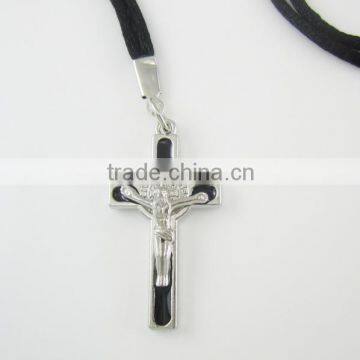 1.5 inch st. benedict crucifix cross necklace