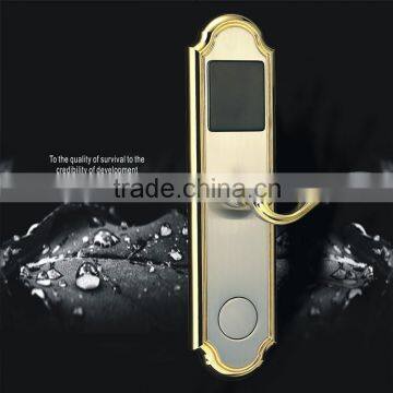 2015 New Zinc Alloy security digital Hotel Cylindrical Card Lock System