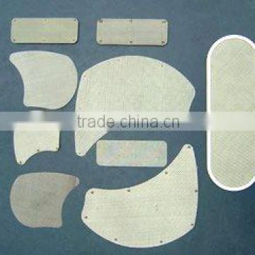 Wire filter mesh disc