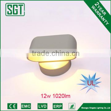 12w Acrylic wall light fixtures UL approved