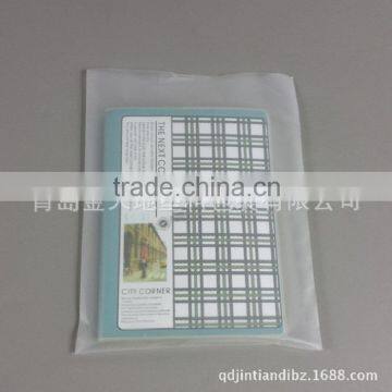 Dull Polish Without Printing High Quality and Durable PE Plastic Flat Bag