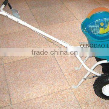 garden spreader, manual fertilizer spreader, plastic fertilizer spreader