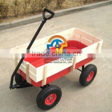 kids wooden wagon