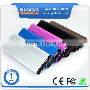 Custom shape pocket power bank ,2600mah slim power bank ,fashion 2016 power bank