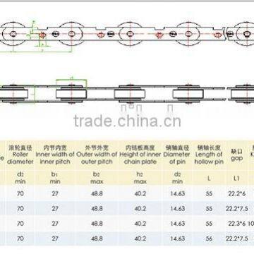 Escalator Chain 131.33mm ,Step Handrail Chains for Pedals on Passenger Converyors for Steps on Escalators photo-2