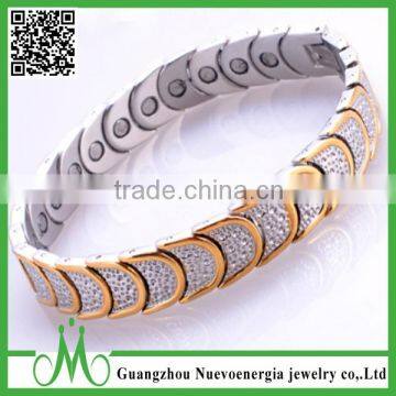 Factory wholesale high quality 316l stainless steel balance bracelet