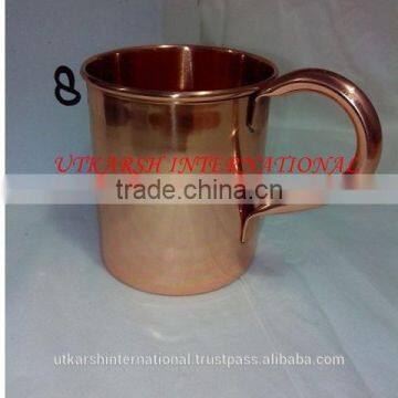 Bar wares/Beer copper mug/Bar drinkware/Beer mug/Beer drinking mug/Bar mug