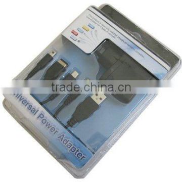 Shenzhen Wholesales 5 in 1 Univerdal EU plug power adapter or US plug power adapter