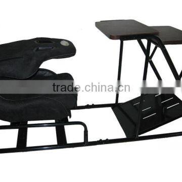 CUSTOME new design video folding game racing seat simulator