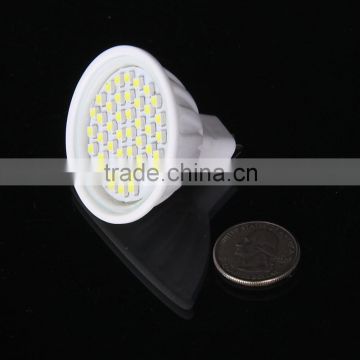 Ceramic led spotlights smd3528 High volt 110V 220V mr16 3w led spotlight lamp