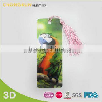 Customized Fancy 3d Bookmark for Gift and Promotion