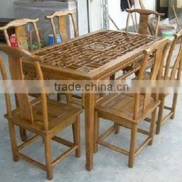 Chinese Antique Furniture Table and Chairs