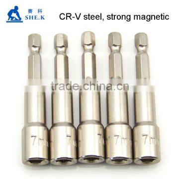 High quality hex socket,magnetic socket wrench bits