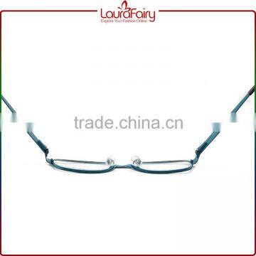 Laura Fairy Quality Stylish Mutil Color Metal Eyeglasses Optical Frames With Spring Temple photo-6