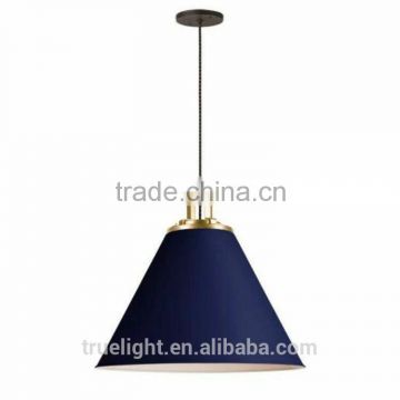 morden metal shade hanging light for hotel or dinning room