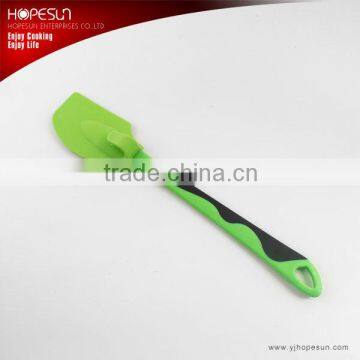 HS-SP240 Food grade silicone spatula with PP&TPR handle