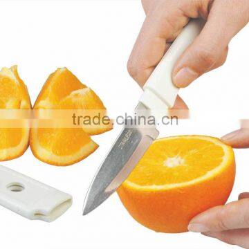 S/S+PP 18.5*2.7*1 Kitchen tools cutting knife/stainless steel fruit knife/kitchen knife/stainless steel knife