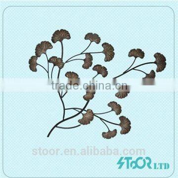 Abstract tree metal wall art sticker decor