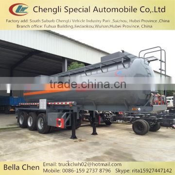 2 Axles and 3 Axles Hydrochloric Acid Tanker Semi Trailer