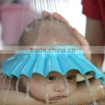 Adjustable Soft Baby Kids Shampoo Bath Shower Cap Hat Wash Hair Shield