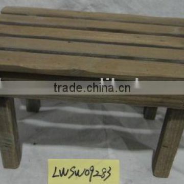 Natural fantastic wooden bench