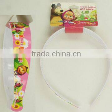 Hot sale 1pc fashion accessory including fancy plastic headband and christmas headband for girls