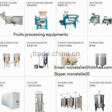 Fruit processing equipment plant