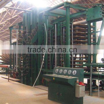 hot press for osb production line,particle board production line,osb making machines
