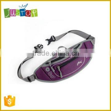 Justop Sports Waist Running Jogging Cycling security Pocket bag Belt Traveling Mobile Phone wallet mobile phone waist bag