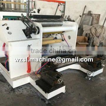 FQ-700 Computer control vertical PE plastic film slitting and rewinder machine