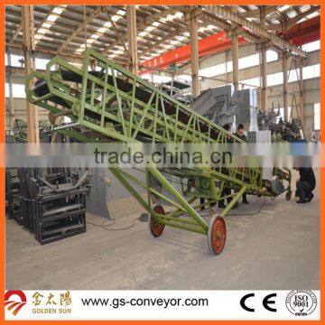 Mobile conveyor for limestone transport port,Belt width 400mm mobile conveyor manufacturer,Limestone mobile conveyor pass CE