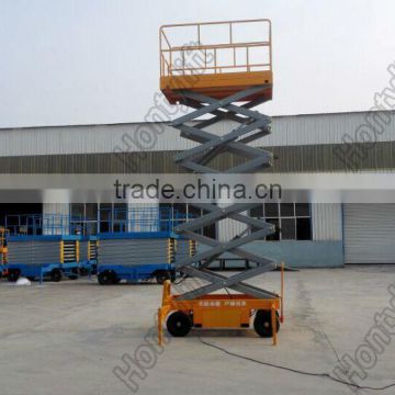 electric aerial platform battery powered mobile scissor lift