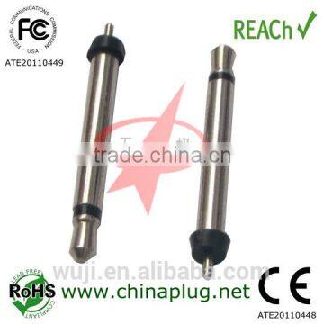 Low cost 24.5L nickel plated plug for 2.5 phone jack of semiconductor