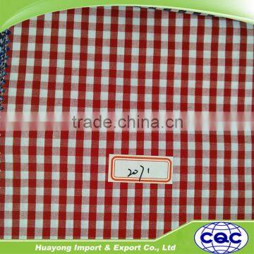 custom cotton yarn dyed big check school uniform fabric