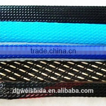 PET expandable nylon braided sleeve for wire decoration