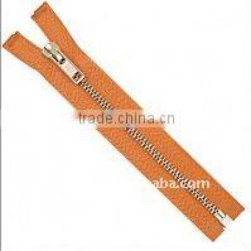# 5 brass zipper closed end with auto lock slider