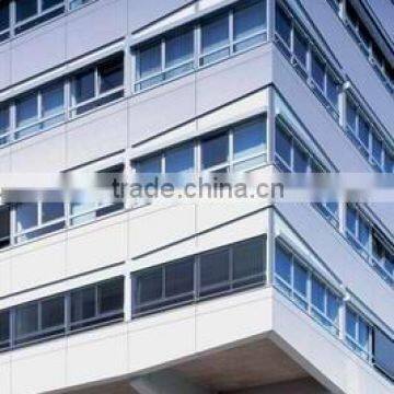 aluminum window glass curtain wall tilt-turn window