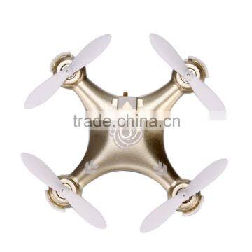 High Quality 6 Axis 2.4G 4CH RC Quacopter Helicopter Mini Done RC Toy Gold photo-2