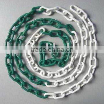 safety warning protection plastic chain link