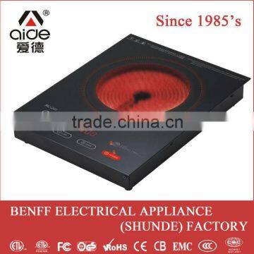 Fashion touch control electric induction infrared cooker