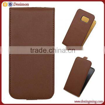 Vertical Flip Magnetic Flap Leather Case for Samsung Galaxy s7