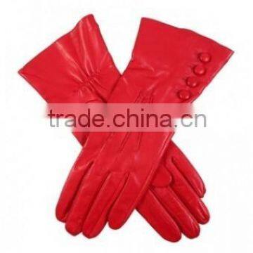 Women's Silk Lined Leather Gloves