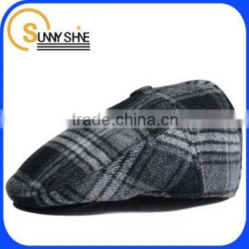 Sunny Shine new hot sale warm plaid beret