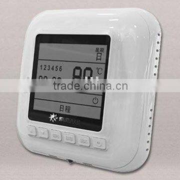 A809 series(concealed installation) large screen LCD display programmable thermostat