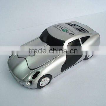 Jalopy car shape wired mouse