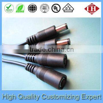 DC Power Waterproof Cable 5.5X2.1mm Male To Female Cord for LED Light