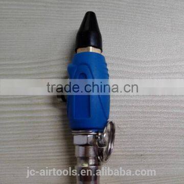 Plastic Mini Air Blow Gun with Rubber nozzle Tip, Air Duster