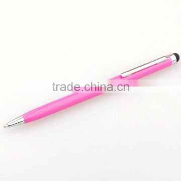 office and school use digital touch stylus metal ball pen for promotional